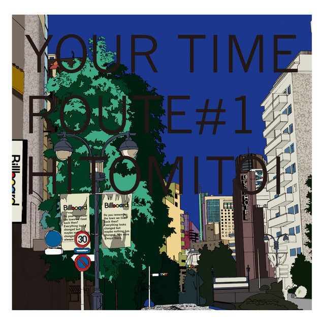 【日版CD】hitomitoi《YOUR TIME Route ＃1》CITY POP 一十三十一 流線形 大貫妙子